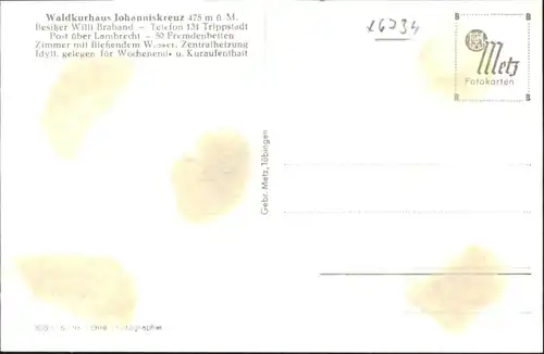 Johanniskreuz Waldkurhaus *