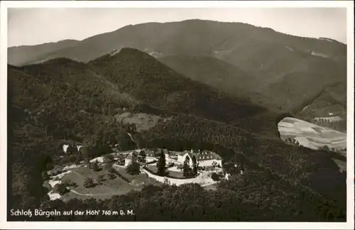 Schloss Buergeln Reim Fliegeraufnahme *