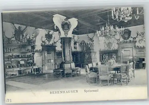 Bebenhausen Tuebingen Speisesaal x