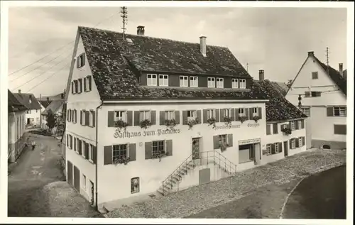 Riedlingen Donau Wuerttemberg Gasthaus zum Paradies *