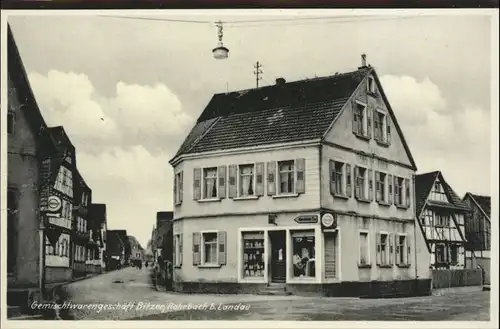 Rohrbach Pfalz Gemischtwarengeschaeft Bitzer *