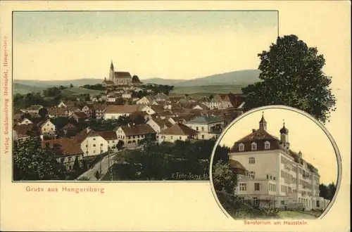 Hengersberg Kuenstler E. Felle Sanatorium Hausstein