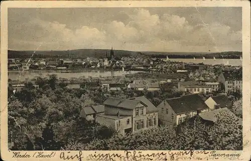 Werder Havel Panorama Kat. Werder