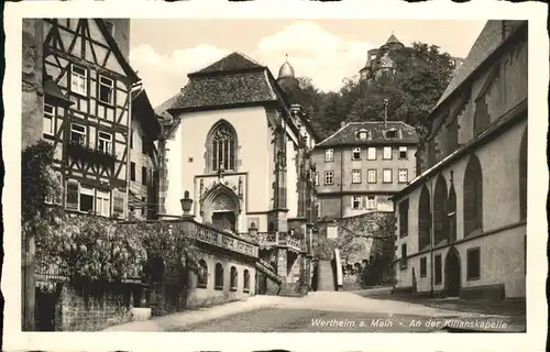 Wertheim Main Kilianskapelle Kat. Wertheim