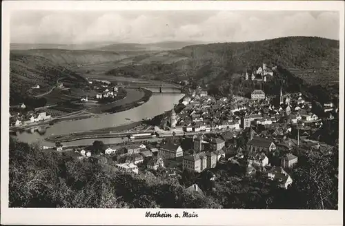 Wertheim Main Bruecke Kat. Wertheim