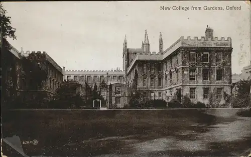 Oxford Oxfordshire New College  / Oxford /Oxfordshire