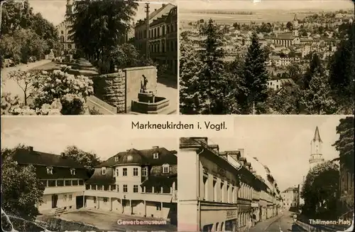 Markneukirchen Vogtland Gewerbemuseum Thaelmann-Platz / Markneukirchen /Vogtlandkreis LKR