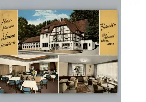 Berlebeck Hotel - Pension Kanne / Detmold /Lippe LKR