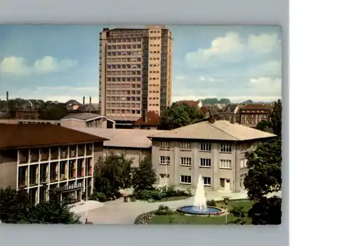 Luenen Stadthaus mit Stadtbad / Luenen /Unna LKR