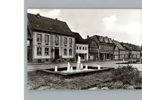 Bad Wilsnack Ernst - Thaelmann - Strasse / Bad Wilsnack /Prignitz LKR