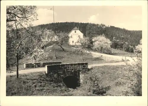 Poessneck Ferienheim Schimmersburg Kat. Poessneck