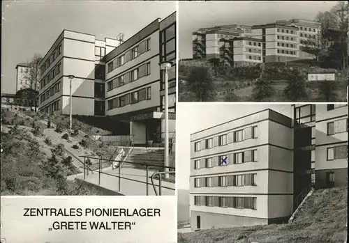 Sebnitz Zentrales Pionierlager Grete Walter Kat. Sebnitz