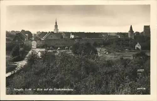 Templin Stadtumwallung Kat. Templin