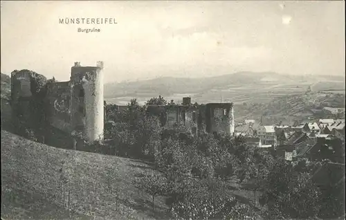 Bad Muenstereifel Burgruine *