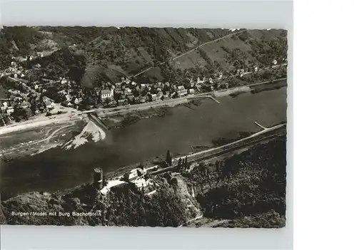 Burgen Mosel Fliegeraufnahme Burg Bischofstein x