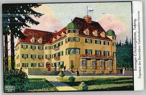 Tutzing Tutzing Beringer Erholungsheim ungelaufen ca. 1920 / Tutzing /Starnberg LKR