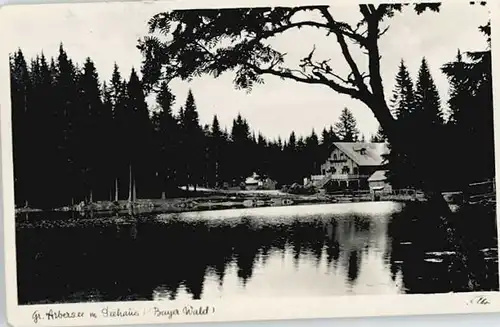 Grafenau Niederbayern Gr. Arbersee [Stempelabschlag] x 1937