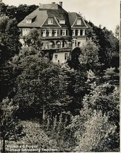 Alsbach Bergstrasse Alsbach Kurhaus Schlossberg * / Alsbach-Haehnlein /Darmstadt-Dieburg LKR