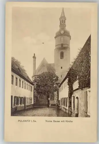 Pulsnitz Kurze Gasse Kirche *