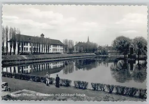 Kamen Westfalen Kamen Koppelteich Glueckauf Schule * / Kamen /Unna LKR