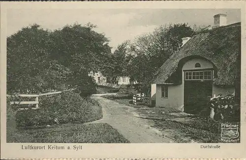 Keitum Sylt Dorfstrasse / Sylt-Ost /Nordfriesland LKR