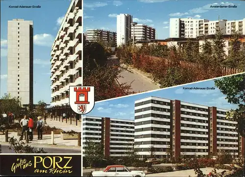 Porz Koeln Konrad-Adenauer-Strasse Amsterdamer Strasse / Koeln /Koeln Stadtkreis