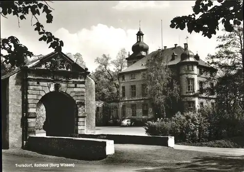 Troisdorf Rathaus (Burg Wissen) / Troisdorf /Rhein-Sieg-Kreis LKR