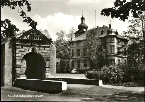 Troisdorf Rathaus (Burg Wissen) / Troisdorf /Rhein-Sieg-Kreis LKR