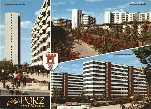 Porz Koeln Konrad-Adenauer-Strasse Amsterdammer Platz / Koeln /Koeln Stadtkreis