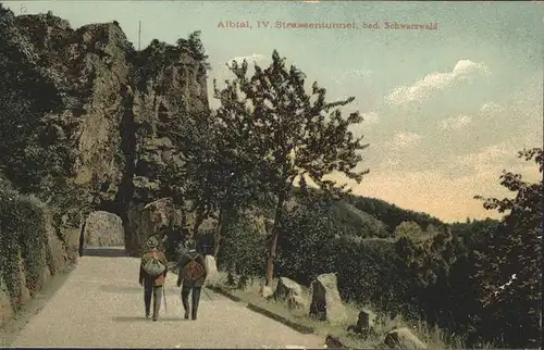 Tiefenstein Albtal Strassentunnel  / Goerwihl /Waldshut LKR