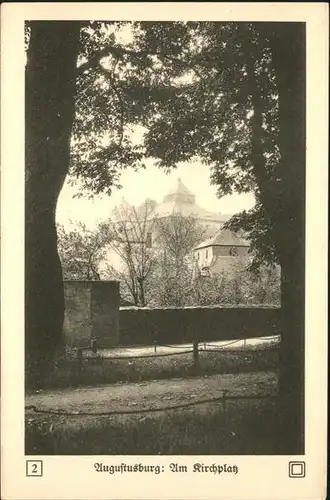 Augustusburg Kirchplatz / Augustusburg /Mittelsachsen LKR