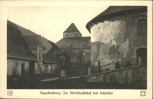 Augustusburg Wirtschaftshof Schloss / Augustusburg /Mittelsachsen LKR