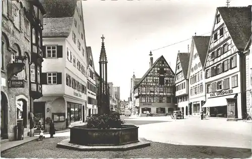 Riedlingen Wuerttemberg Marktplatz Apotheke Gasthof Pension Ochsen *