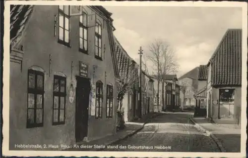 Wesselburen Hebbelstrasse Geburtshaus Hebbel Geburtsstadt x