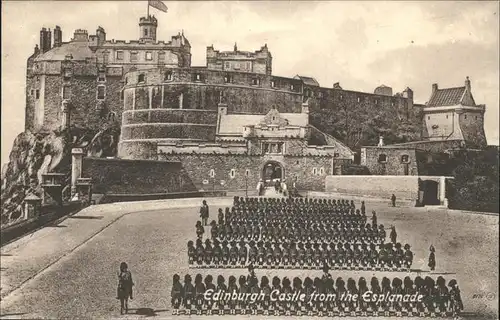 Edinburgh Edinburgh Castle Kat. Edinburgh