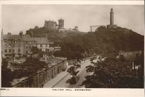 Edinburgh Calton Hill Kat. Edinburgh