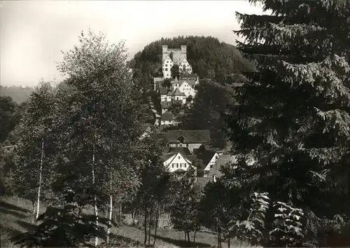 Berneck Altensteig Pension Waldhorn Kat. Altensteig