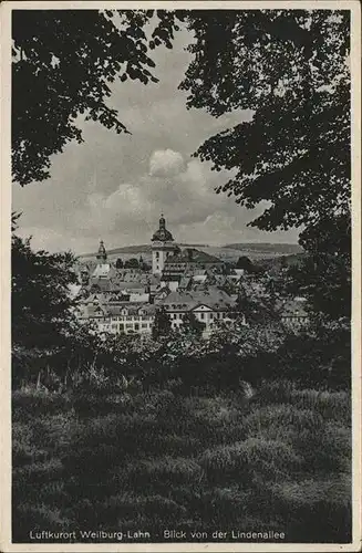 Weilburg Lahn Lindenallee Kat. Weilburg