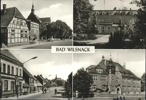 Bad Wilsnack Markt Reumasanatorium Wittenberger Strasse Kat. Bad Wilsnack