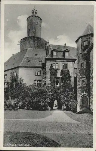 Buedingen Hessen Schlosshof / Buedingen /Wetteraukreis LKR