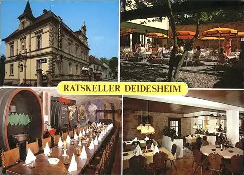 Deidesheim Ratskeller Kat. Deidesheim