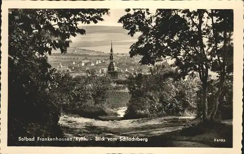 Bad Frankenhausen Gesamtansicht Kat. Bad Frankenhausen