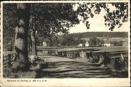 Neuhaus Solling Hotel Brauner Hirsch Kat. Holzminden