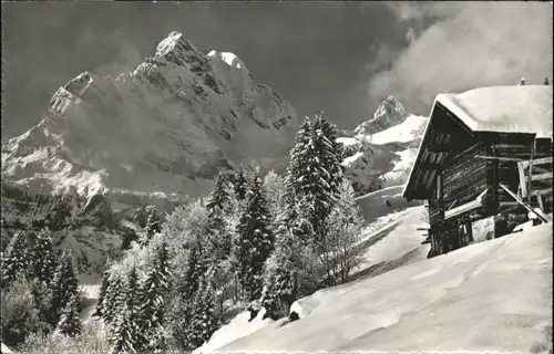 Braunwald GL Braunwald Ortstock hoher Turm x / Braunwald /Bz. Glarus