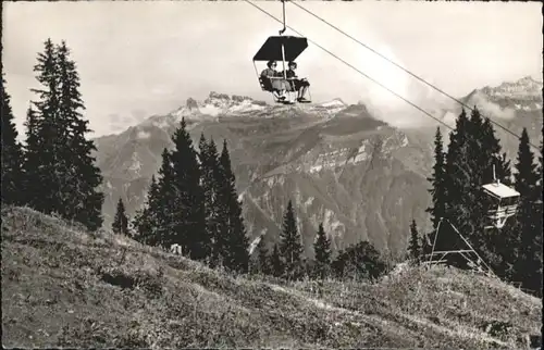 Braunwald GL Braunwald Sesselbahn Gumen x / Braunwald /Bz. Glarus