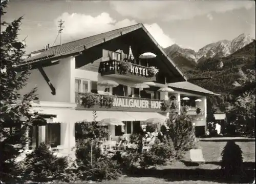 Wallgau Wallgau Hotel Pension Cafe Wallgauer Hof x / Wallgau /Garmisch-Partenkirchen LKR