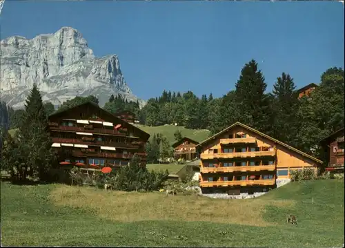 Braunwald GL Braunwald Haus Bergfrieden Kapelle Schwesternhaus x / Braunwald /Bz. Glarus