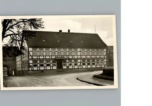 Walkenried Hotel zum goldenen Loewen / Walkenried /Osterode Harz LKR