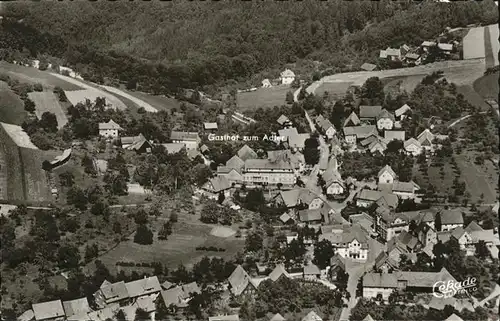 Waldkatzenbach Gasthaus Pension zum Adler Kat. Waldbrunn