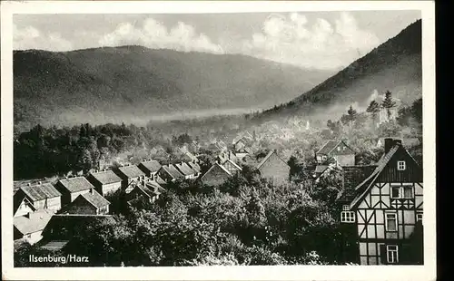 Ilsenburg Teilansicht Fachwerkhaus Kat. Ilsenburg Harz